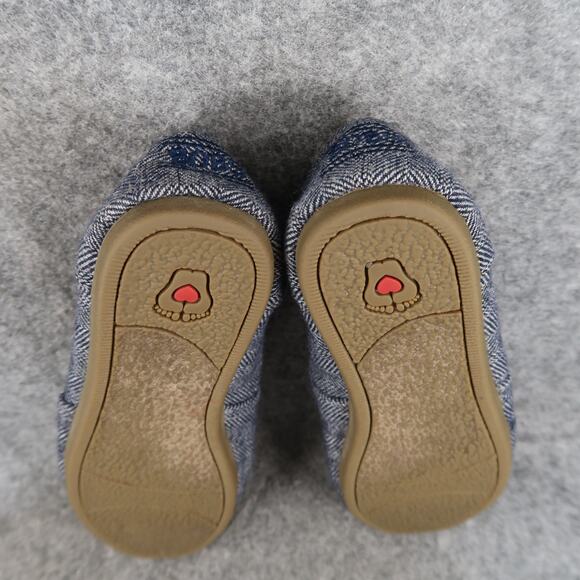 Skechers Bobs Shoes Womens 6 Casual Flats Slip On Loafer Sneaker Comfort Blue - Picture 10 of 11